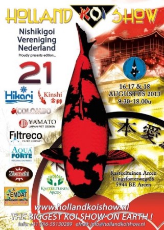 Holland Koi Show Poster 2013